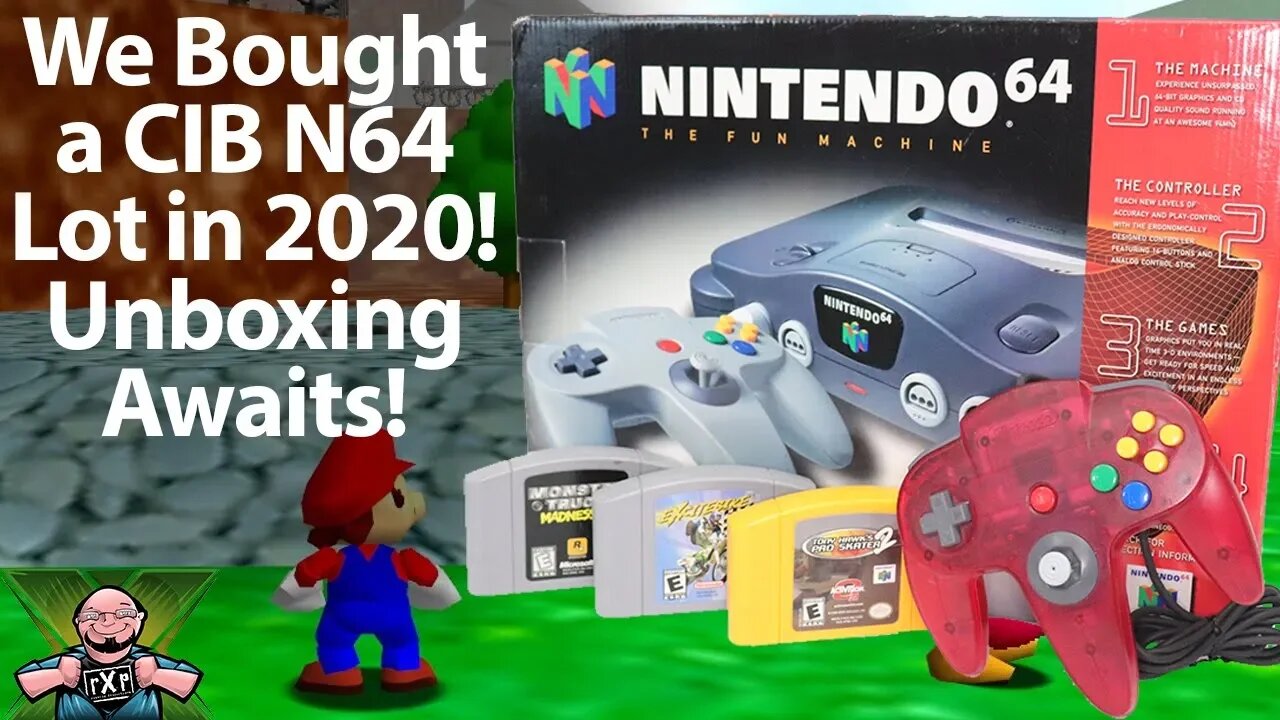 We Bought a CIB Nintendo 64 & Games Lot in 2020 - Let's Unbox It!