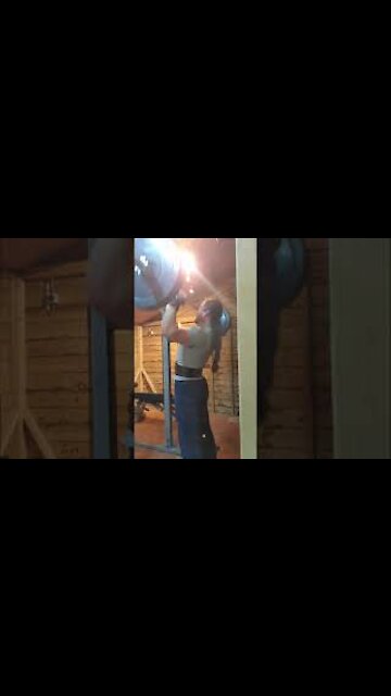 Dialing it back. 50 Kgs x7 Overhead Press