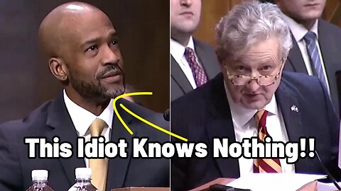 Sen. Kennedy EXPOSES Biden Judicial Nominee Who Can't Even Answer Basic Legal Question!