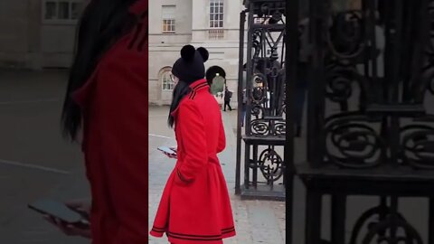 Minnie mouse #horseguardsparade