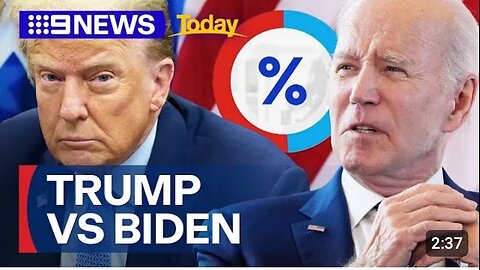 New poll finds Donald Trump ahead of Joe Biden in the US President race