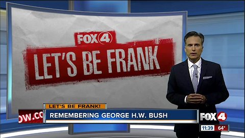 Let's Be Frank: Remembering George H.W. Bush