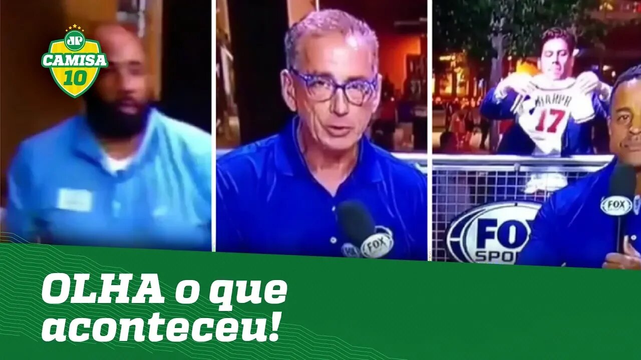 Um cara invadiu o jornal da Fox e... OLHA o que aconteceu!