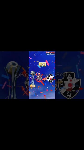 ANO 2000 NO FUTEBOL! #mundialdeclubes #corinthians #vasco #Shorts #championsleague #libertadores