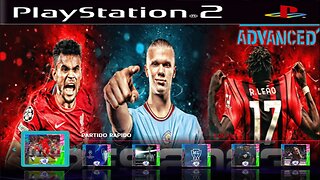 NOVO ! PES 2023 PS2 ADVANCED LANÇAMENTO EDITOR LETO