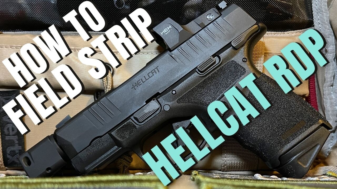 How to Field Strip a Springfield Armory Hellcat RDP