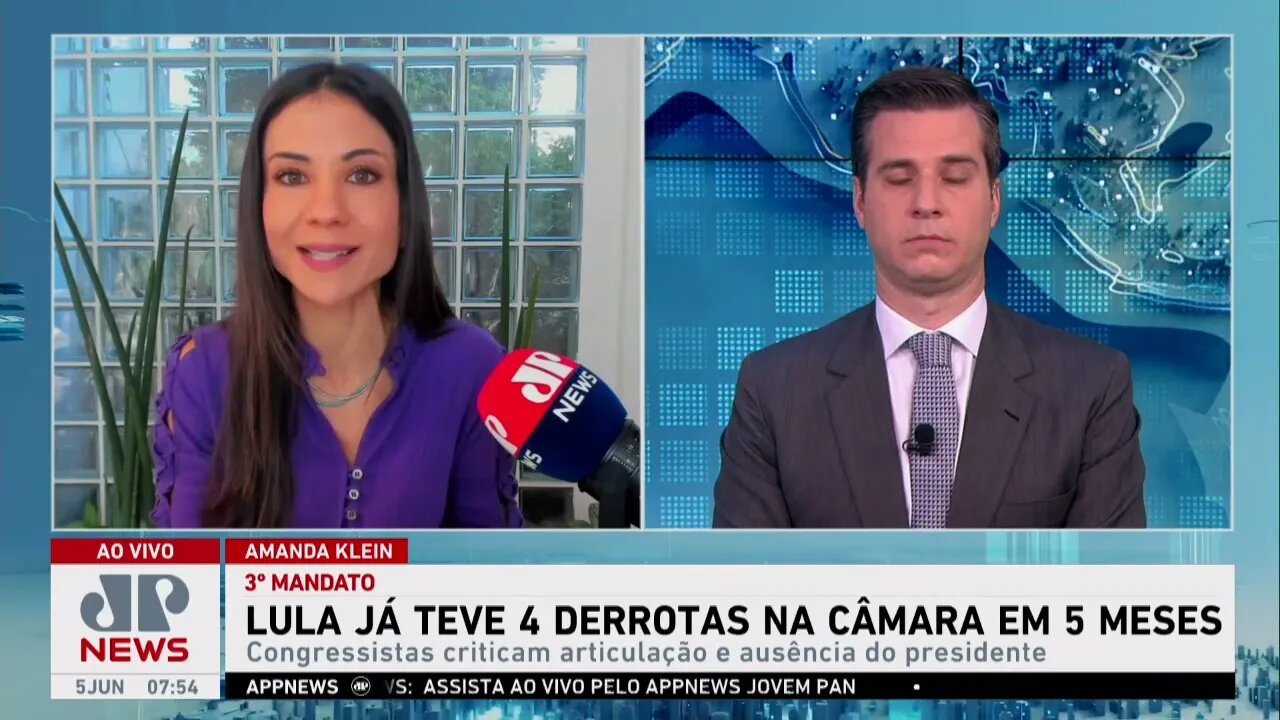 Lula já soma quatro derrotas em cinco meses na Câmara; Beraldo e Amanda Klein opinam