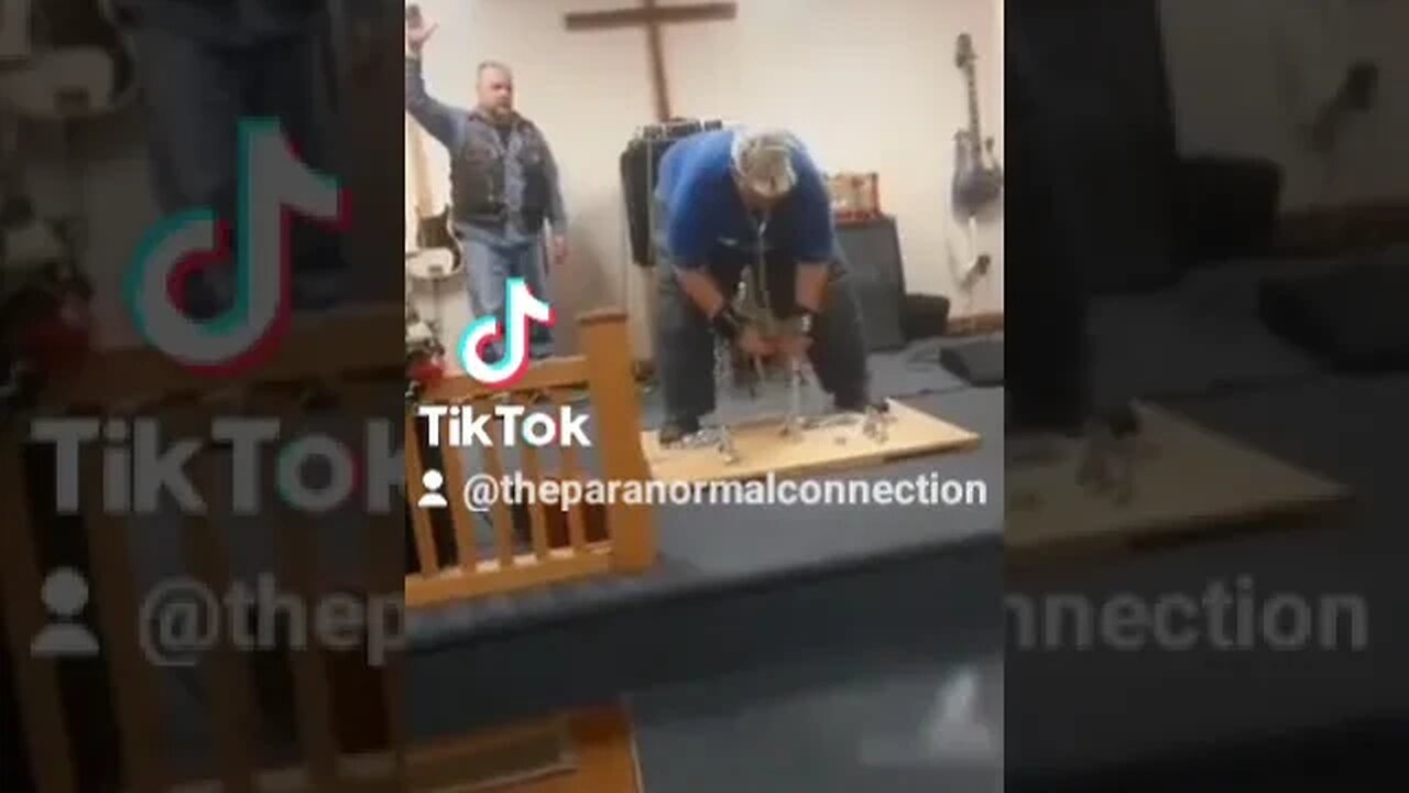 The strength of this man.