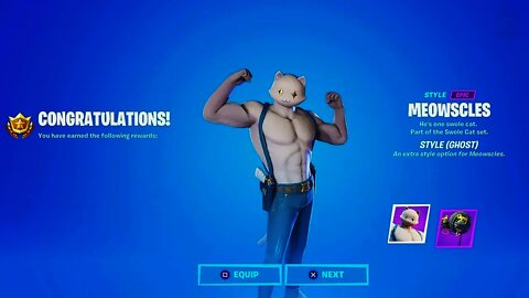 How to Unlock SHADOW or GHOST MEOWSCLES in Fortnite Chapter 2 Season 2