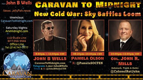 New Cold War: Sky Battles Loom - John B Wells LIVE