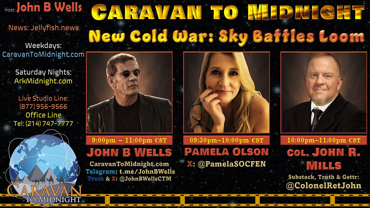 New Cold War: Sky Battles Loom - John B Wells LIVE