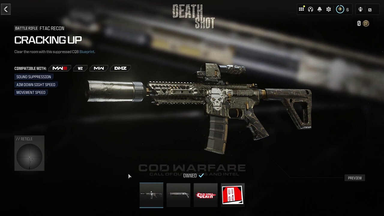 Death Shot Weapon bundle