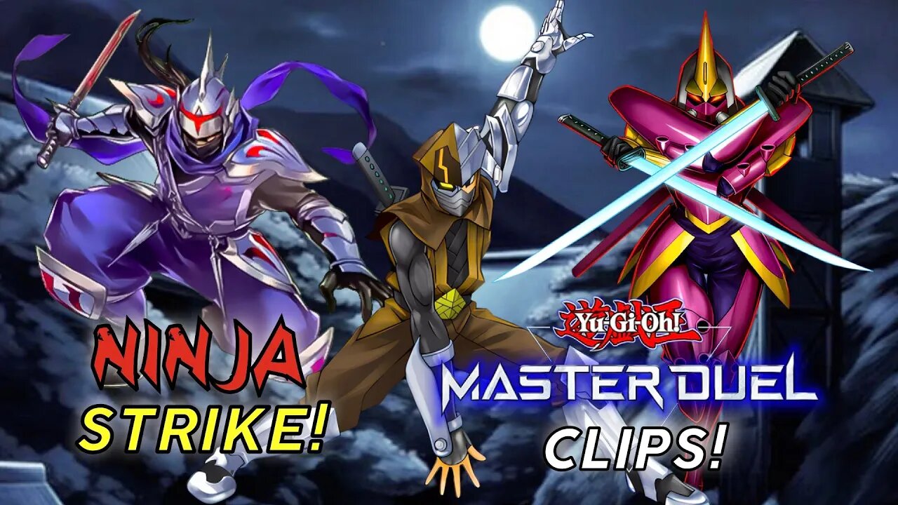 NINJA STRIKE! | MASTER DUEL GAMEPLAY! | YU-GI-OH! MASTER DUEL CLIPS!