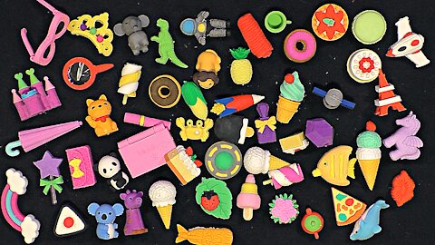 Unboxing Erasers | Eraser Collection | Binaural Whisper ~ ASMR ~