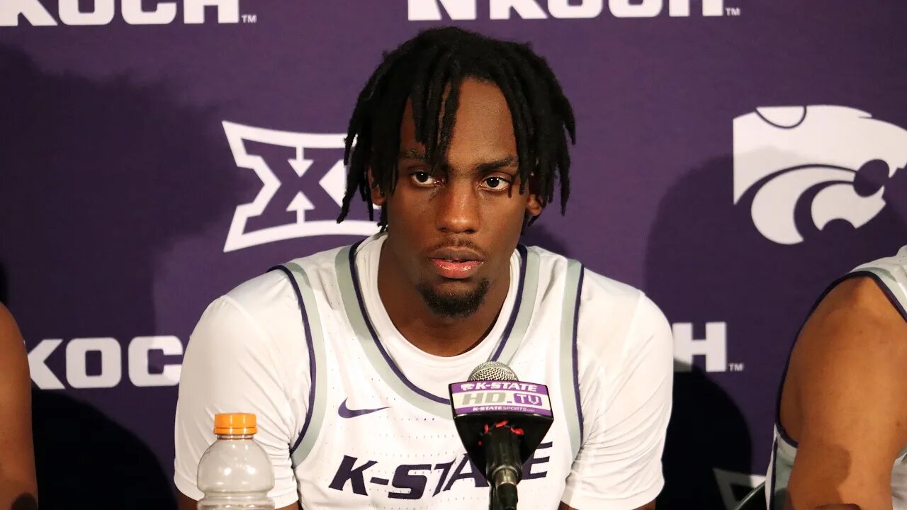 Kansas State Basketball | Kaluma, N'Guessan, Rich Press Conference | K-State 100, UCA 56