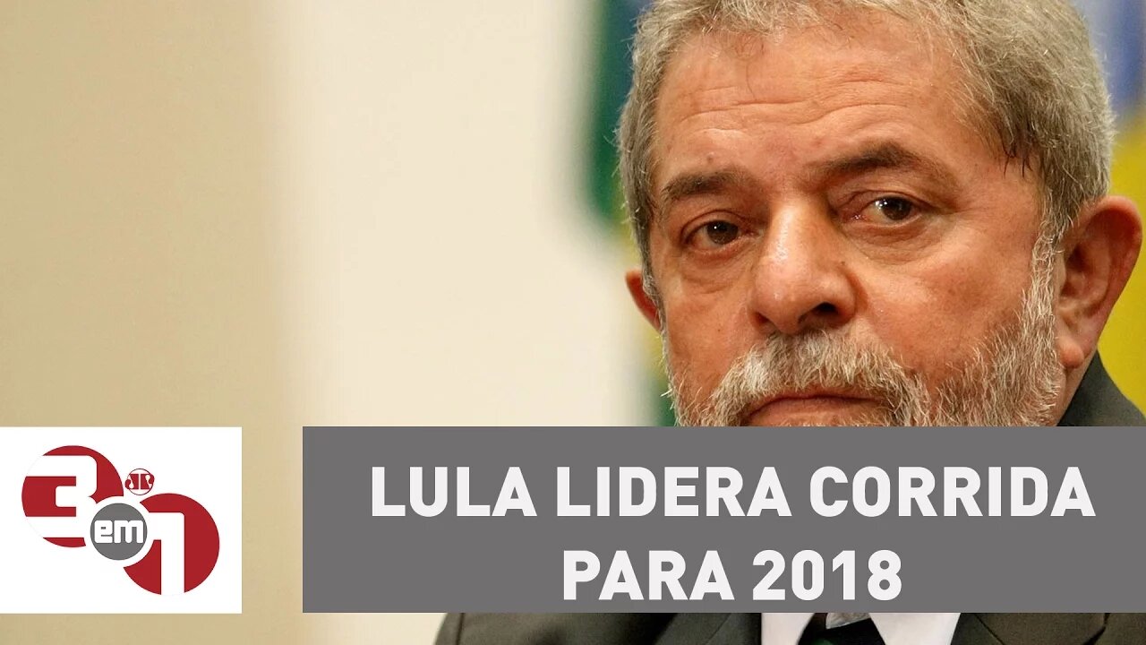 Apesar das delações da Odebrecht, Lula lidera corrida para 2018