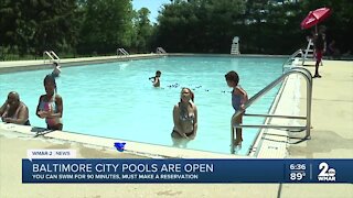 Baltimore city pools are open