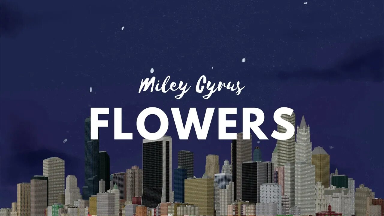 Miley Cyrus - Flowers (1 Hour loop)