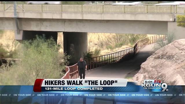 Two women walk Pima County's entire Loop