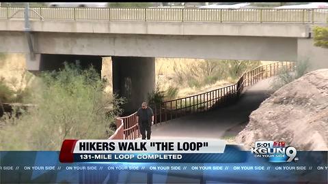 Two women walk Pima County's entire Loop