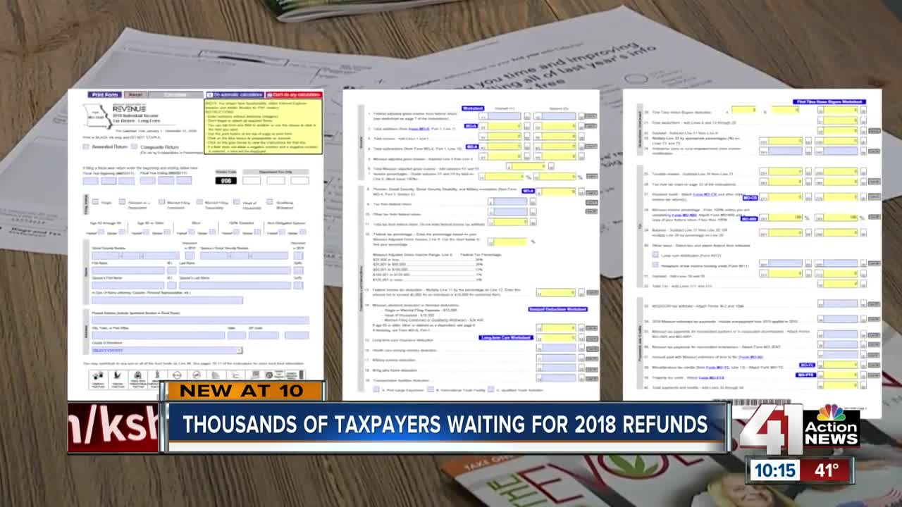 Thousands have yet to receive 2018 Missouri state income tax refunds