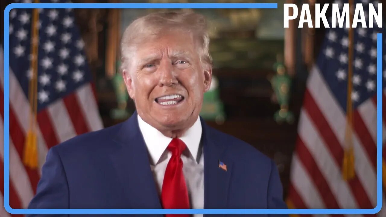 Insanely Sweaty Trump Delivers Visibly Confused Statement