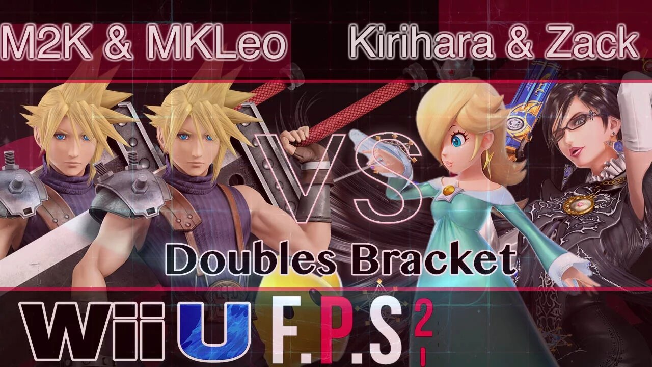 MVG FOX|Mew2King & FOX MVG|MKLeo vs. Kirihara & Captain Zack - Wii U Doubles - FPS2