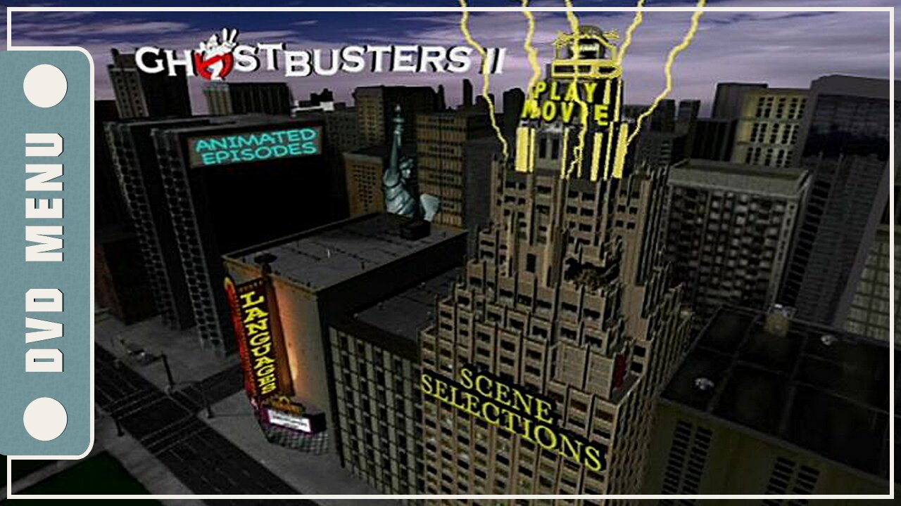 Ghostbusters II - DVD Menu