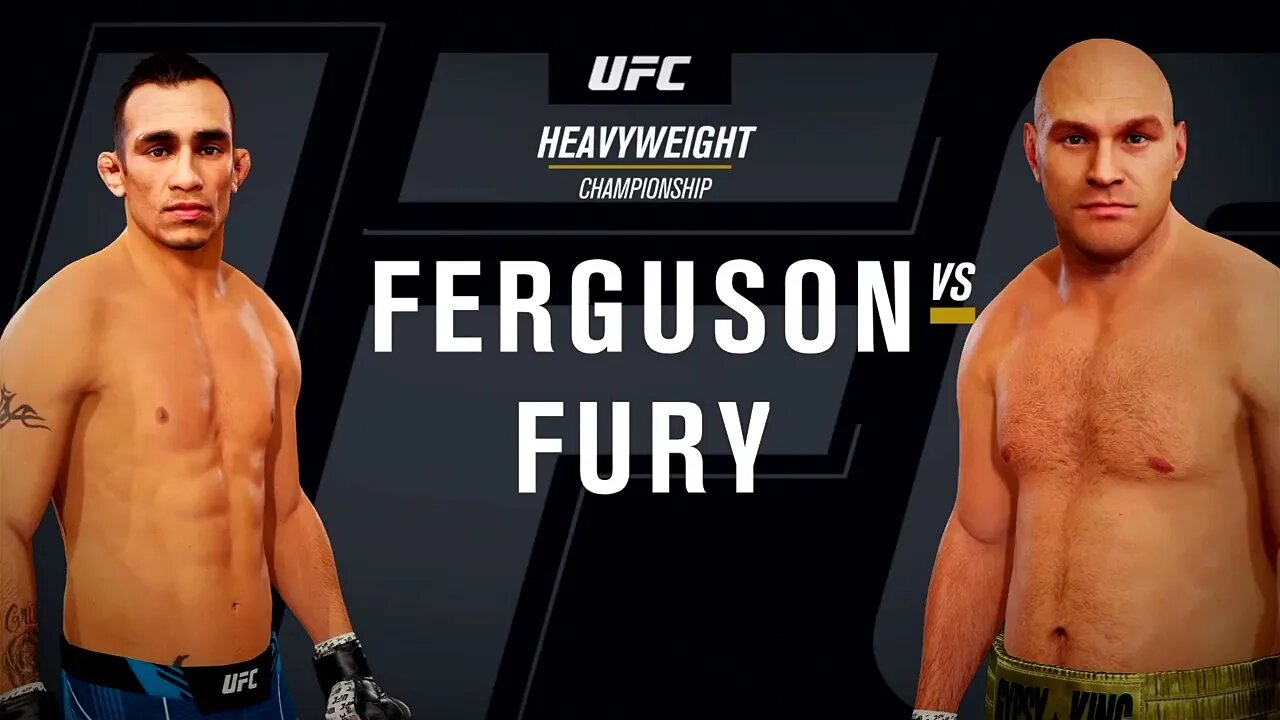 EA Sports UFC 4 Gameplay Tyson Fury vs Tony Ferguson