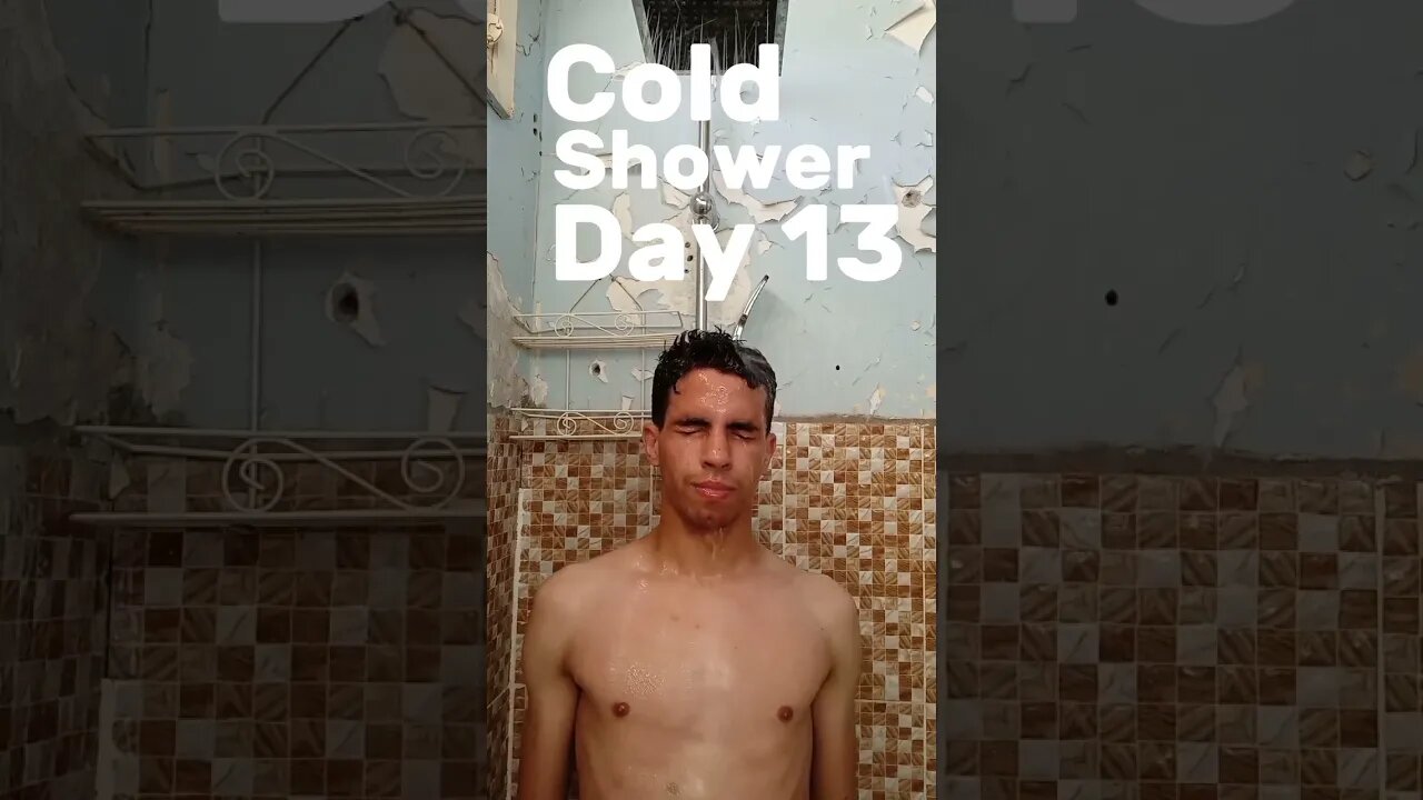 Cold Shower Day 13 ✌️#fypシ #coldshower #gym