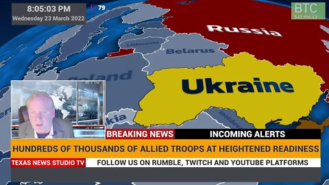 TNS LIVE NEWS EVENT| 3/23/2022 : Putin's Defense Minister 'Vanishes'...