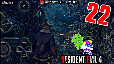 RESIDENT EVIL 4 REMAKE JOGANDO NO CELULAR| COM O APLICATIVO CHIKII EP22