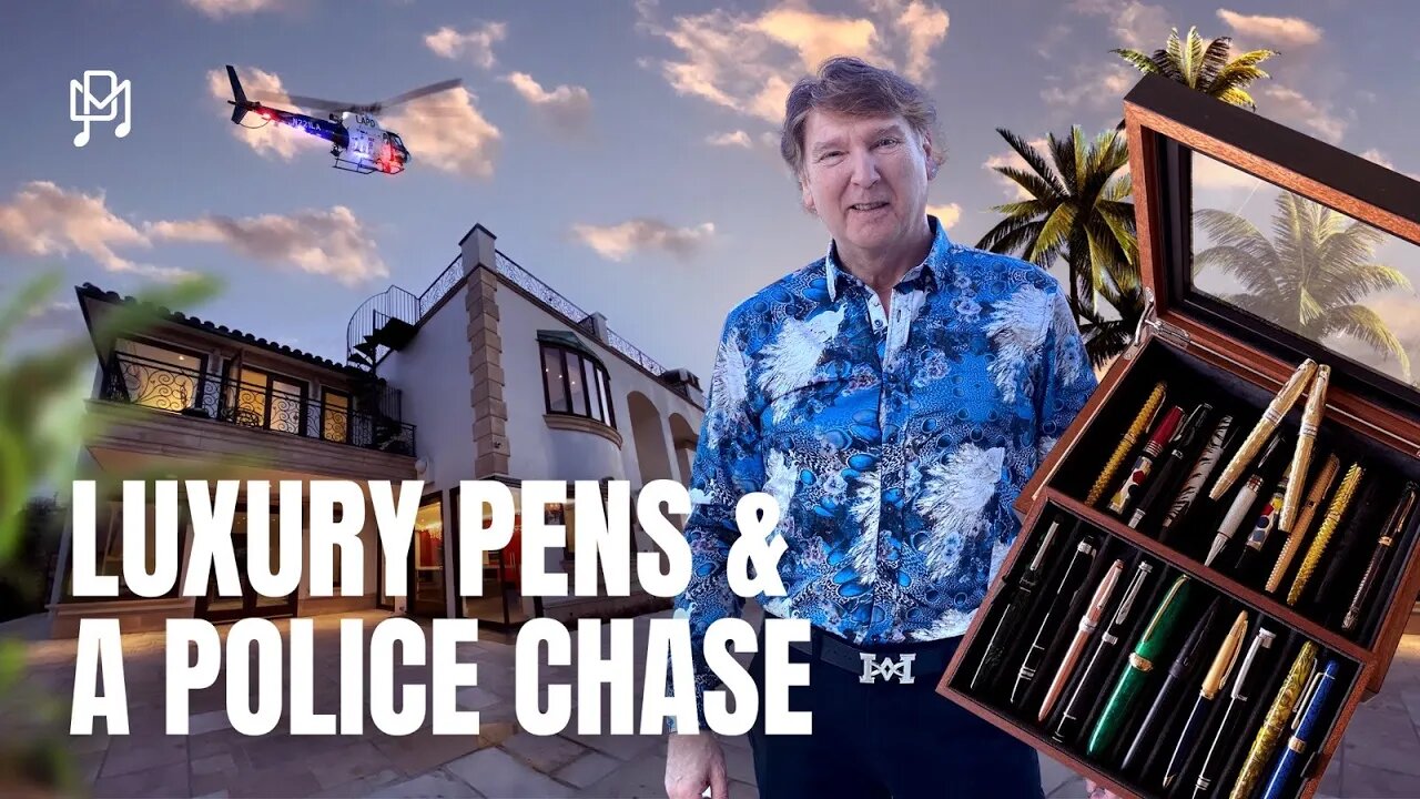 LUXURY PENS AND A POLICE CHASE!!