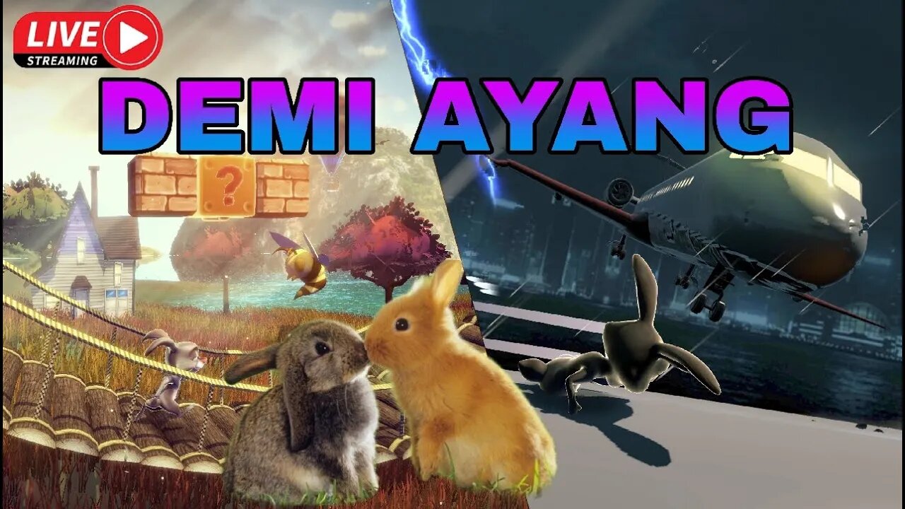 Perjuangan kelinci ketemu ayangnya 🐰❤️ | super rabbit world