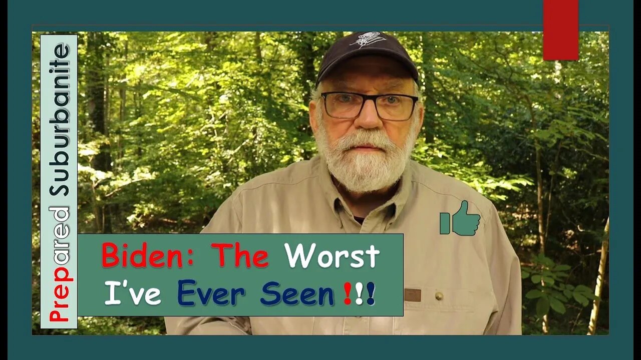Biden: The Worst I've Ever Seen!