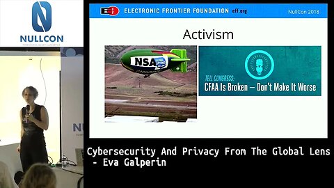 Cybersecurity & Privacy From The Global Lens Eva Galperin