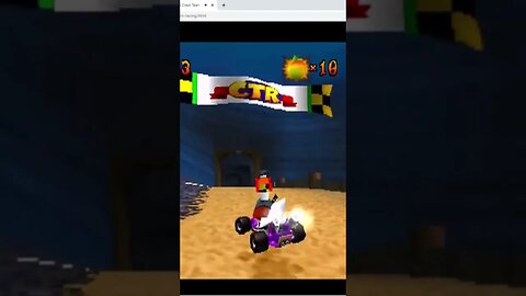 Crash Team Racing (PS1) - Dr. N. Gin Gameplay