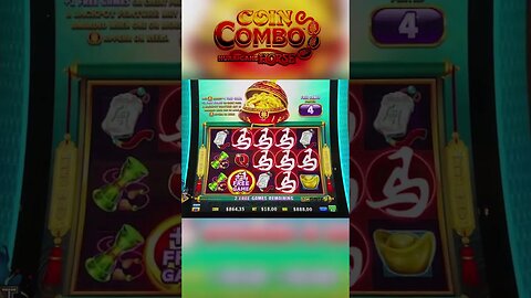 Coin Combo Slot Bonus! YES! #shorts