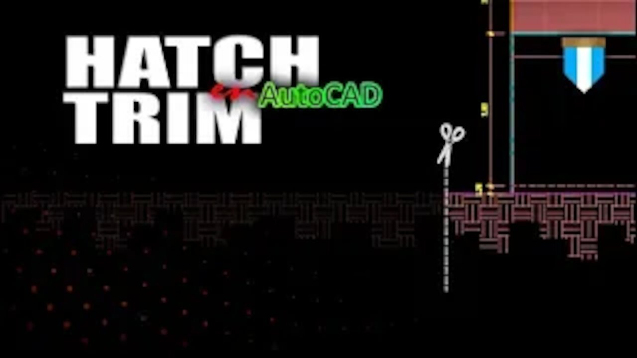 Cortar hatch con TRIM en AutoCAD