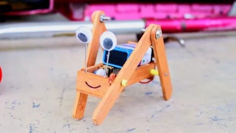 3 Amazing Robots From DC Motor