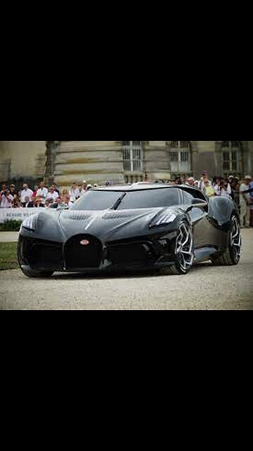 Most Expensive Cars-bugatti la voiture noire
