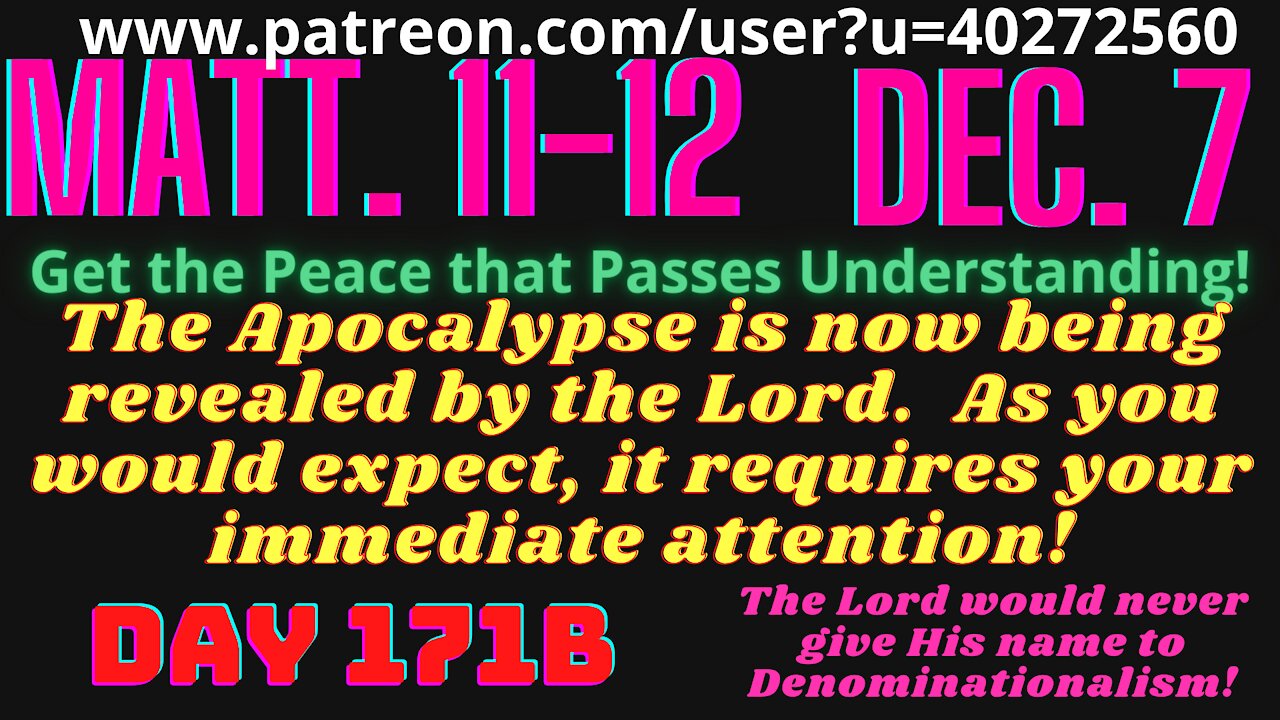 Matthew 11-12 It is better to obey objective truth from God and not subjective truth.