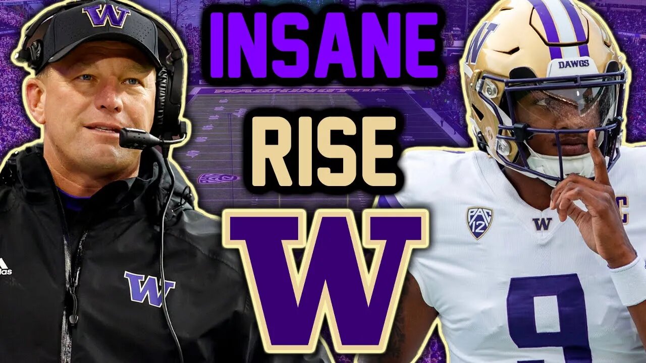 The IMPOSSIBLE RISE of WASHINGTON Football (The Complete Kalen Deboer Rebuild)