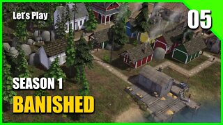 Banished: Mega Mod 9 (Season 1) - 05 - Construction Materials: Clay & Sand