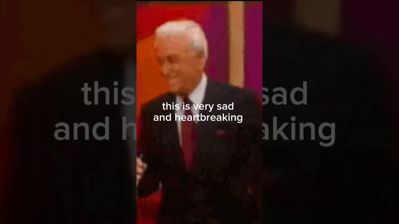 the heartbreaking truth about Bob barker #shorts