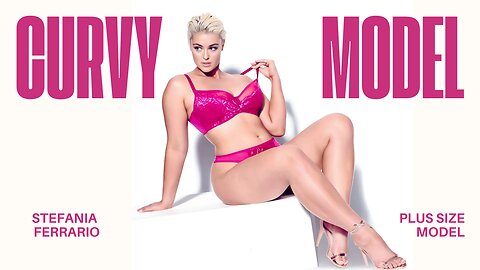 Stefania Ferrario: Australian Plus-Size Model Championing Curvy Fashion and Body Positivity