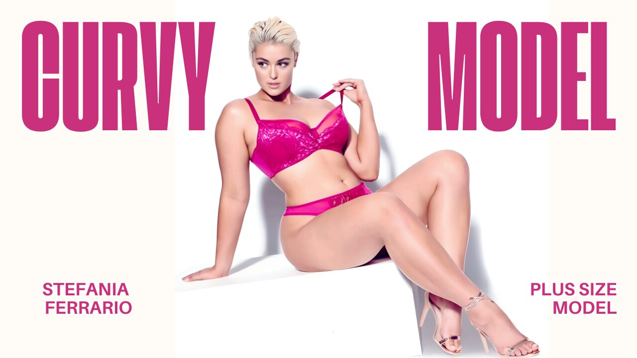 Stefania Ferrario: Australian Plus-Size Model Championing Curvy Fashion and Body Positivity