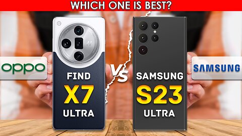 Oppo Find X7 Ultra VS Samsung Galaxy S23 Ultra | Full comparison💥