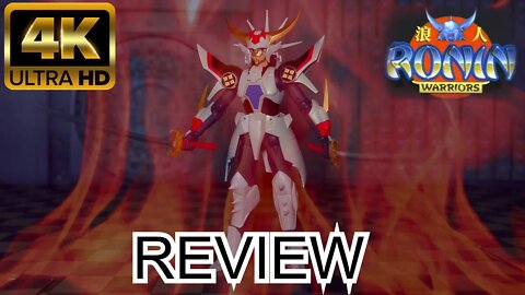 Sen-ti-nel Chou-Dan-Kadou Ryo Armor of Inferno RONIN WARRIORS REVIEW