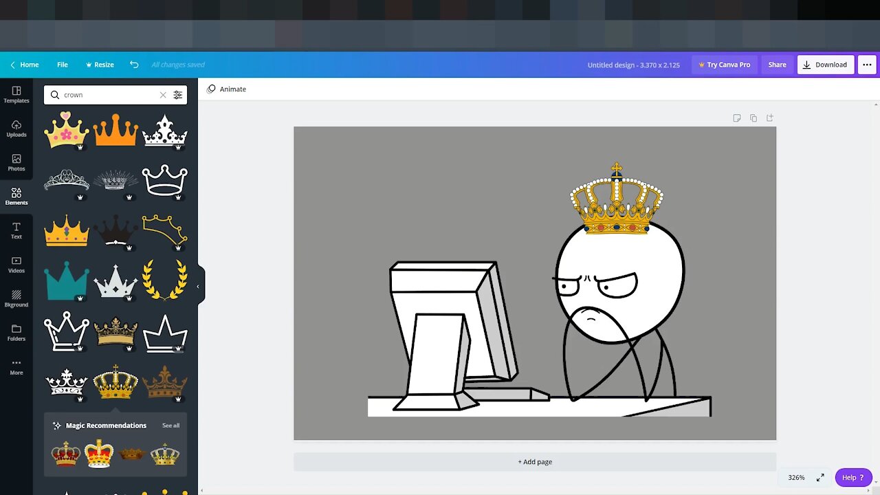 Created a variant computer guy meme for my subscribestar account
